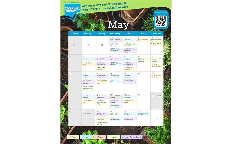 Campbell Library - May Events