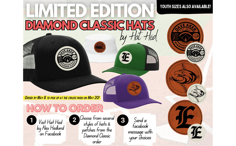 Dave Aker Diamond Classic Hats